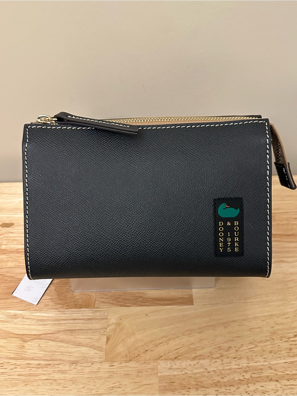 Dooney & Bourke Black Leather Crossbody Bag